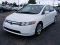 Taffeta White - Civic LX Sedan Photo No. 1