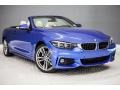 2018 Estoril Blue Metallic BMW 4 Series 430i Convertible  photo #12