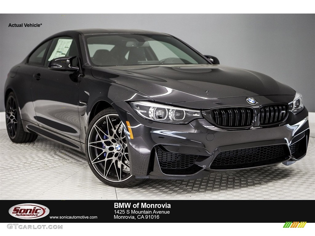 2018 M4 Coupe - Black Sapphire Metallic / Black photo #1