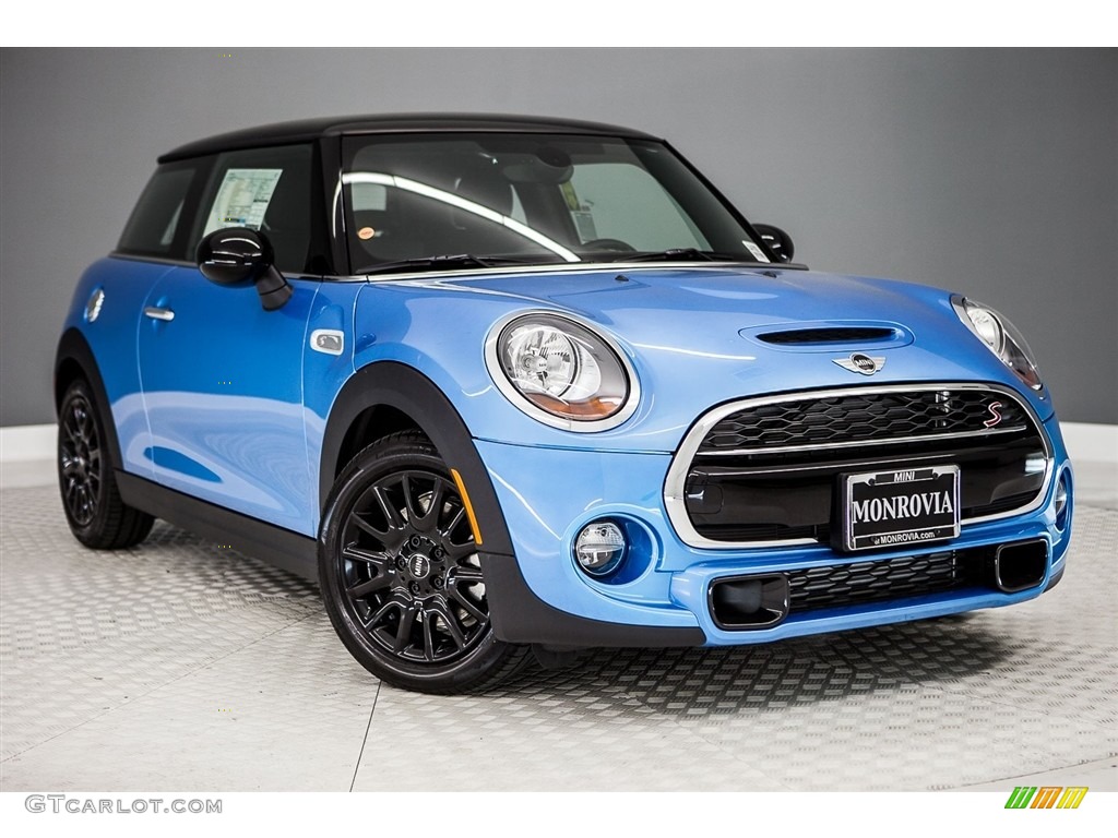 Electric Blue Metallic 2018 Mini Hardtop Cooper S 2 Door Exterior Photo #122568897