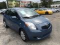 2007 Blazing Blue Metallic Toyota Yaris 3 Door Liftback  photo #8