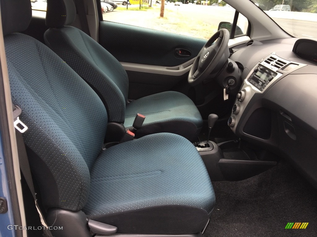 2007 Yaris 3 Door Liftback - Blazing Blue Metallic / Dark Charcoal photo #10