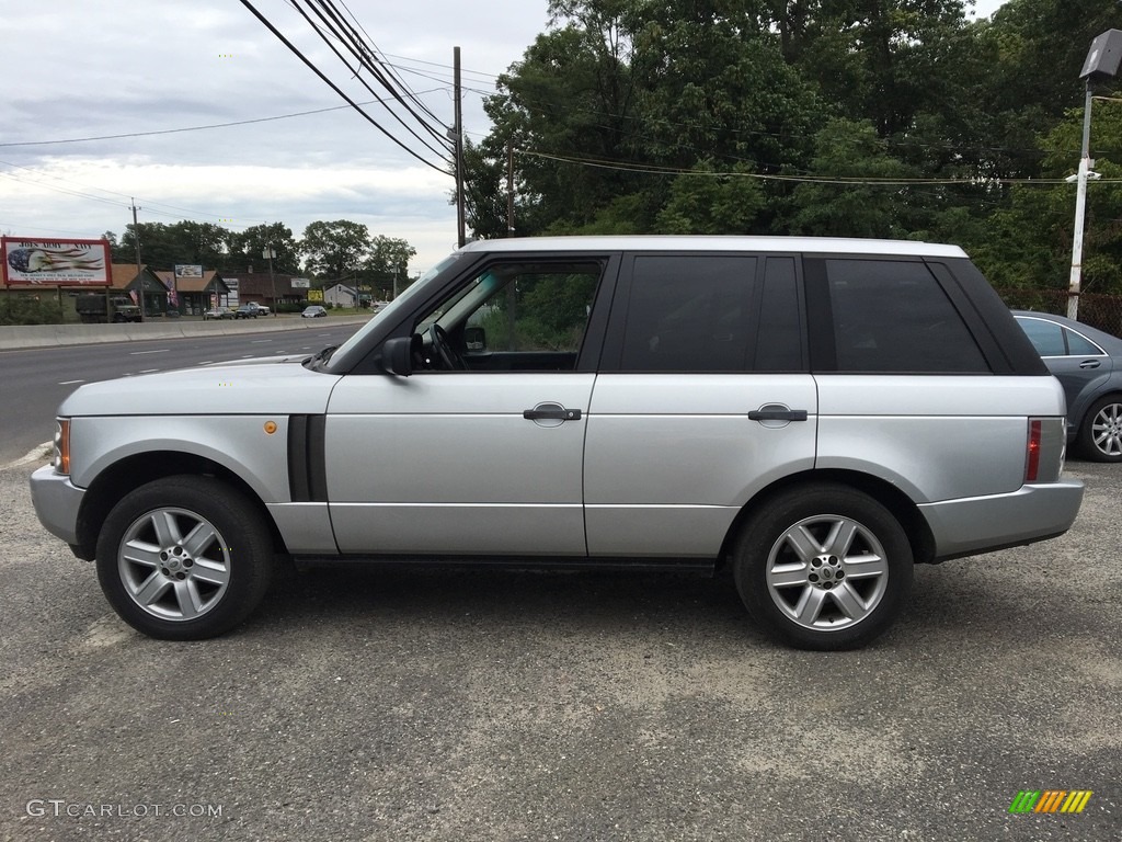 2003 Range Rover HSE - Zambezi Silver Metallic / Charcoal/Jet Black photo #2