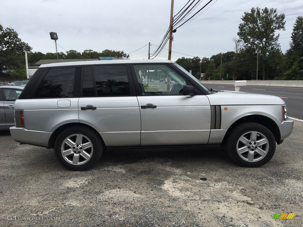 2003 Range Rover HSE - Zambezi Silver Metallic / Charcoal/Jet Black photo #6