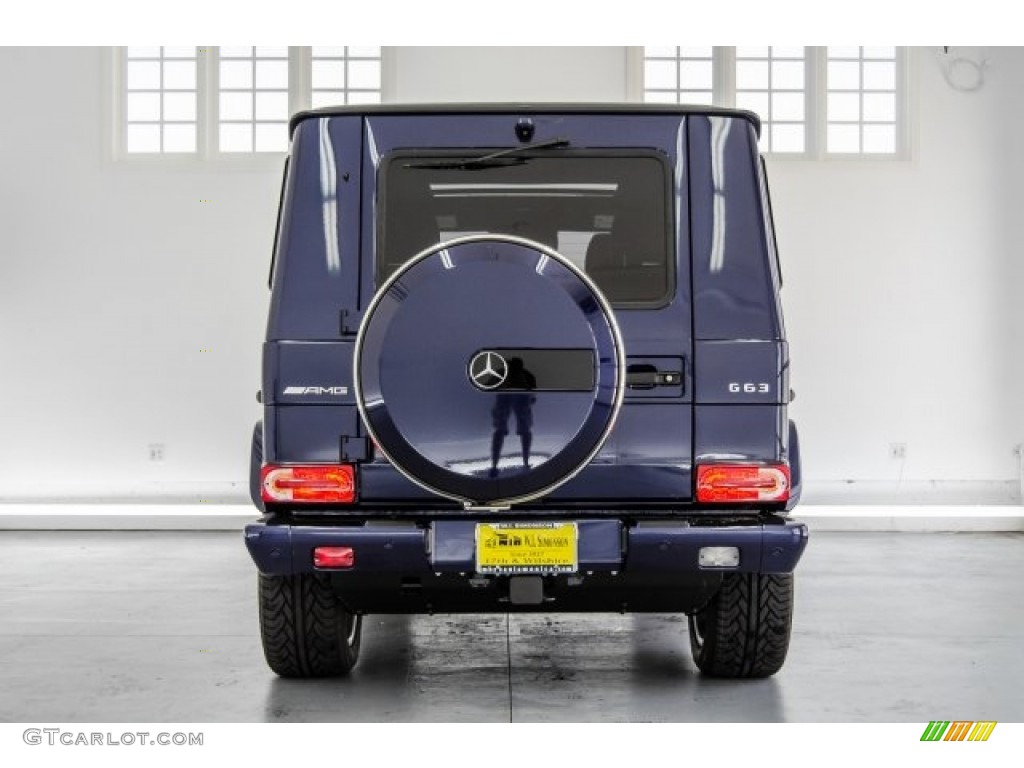 2017 G 63 AMG - designo Mystic Blue Metallic / designo Black photo #3