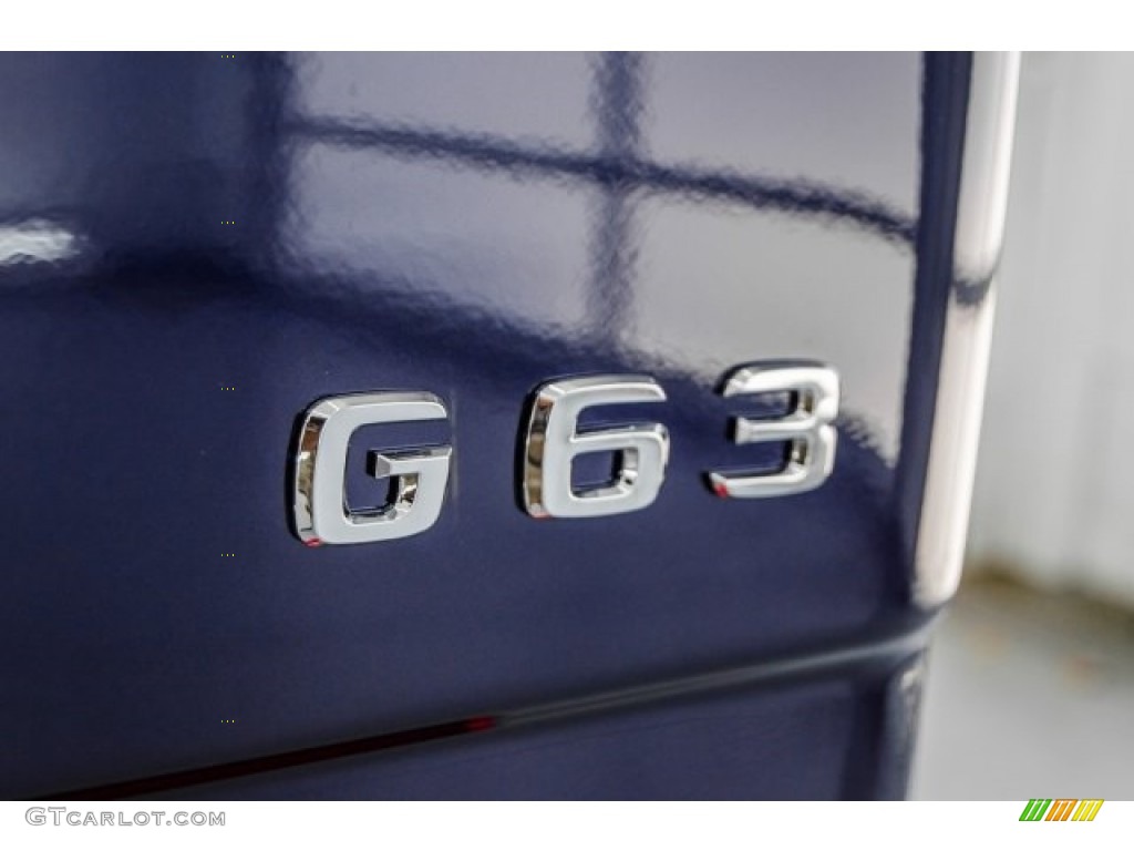 2017 G 63 AMG - designo Mystic Blue Metallic / designo Black photo #7