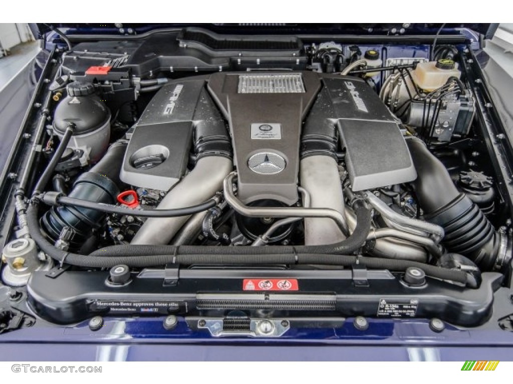 2017 Mercedes-Benz G 63 AMG 5.5 Liter AMG biturbo DOHC 32-Valve VVT V8 Engine Photo #122571164