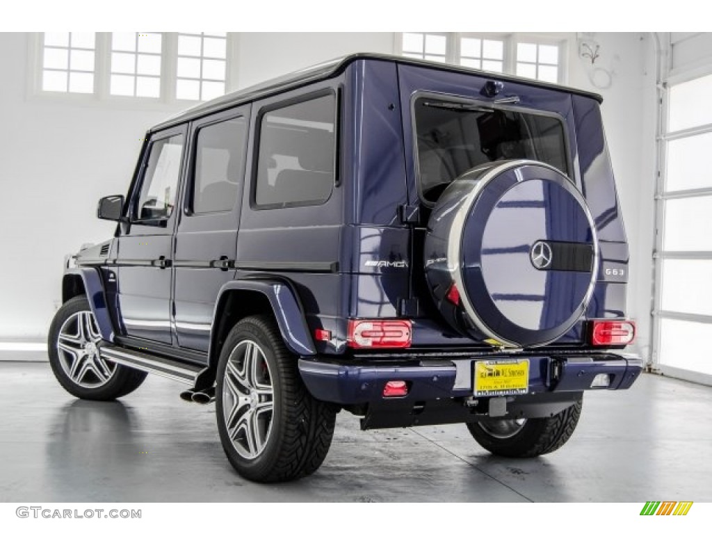 2017 G 63 AMG - designo Mystic Blue Metallic / designo Black photo #10