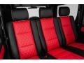 2017 Mercedes-Benz G designo Classic Red Interior Rear Seat Photo