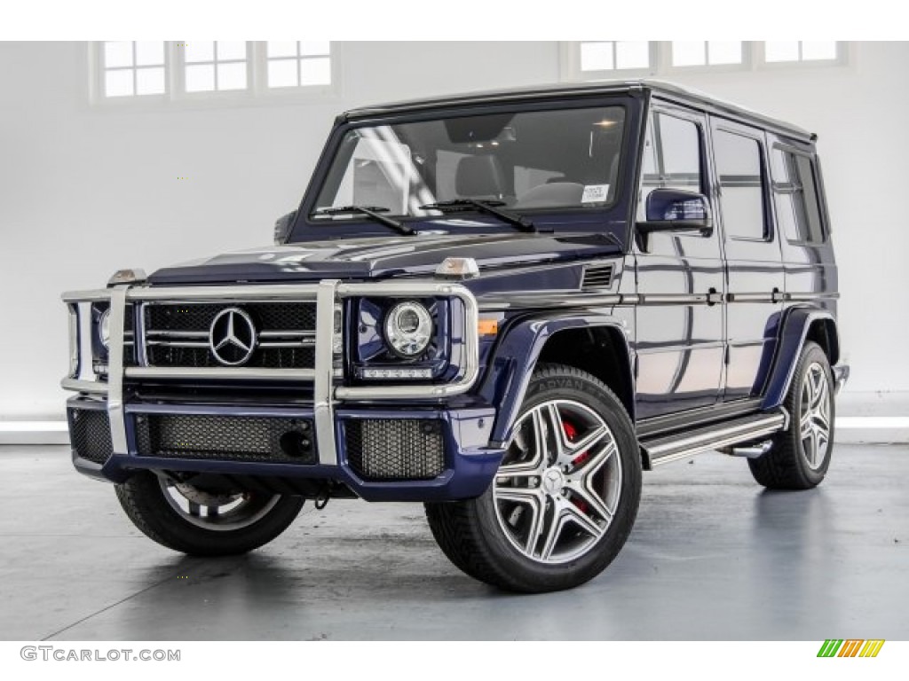designo Mystic Blue Metallic 2017 Mercedes-Benz G 63 AMG Exterior Photo #122571308