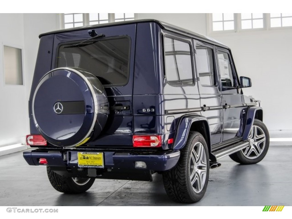2017 G 63 AMG - designo Mystic Blue Metallic / designo Black photo #17