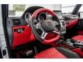 designo Classic Red Steering Wheel Photo for 2017 Mercedes-Benz G #122571434