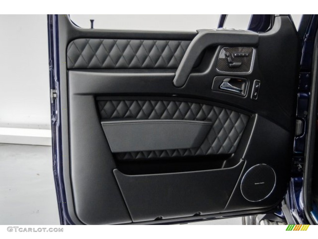 2017 Mercedes-Benz G 63 AMG designo Black Door Panel Photo #122571488