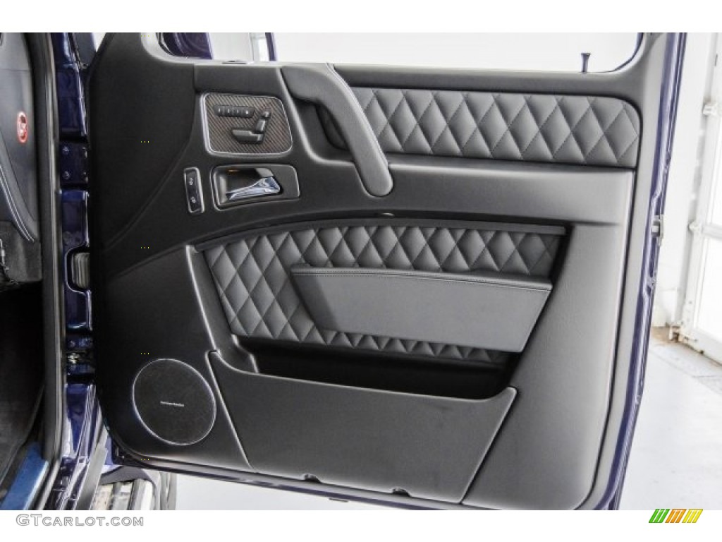 2017 Mercedes-Benz G 63 AMG designo Black Door Panel Photo #122571581