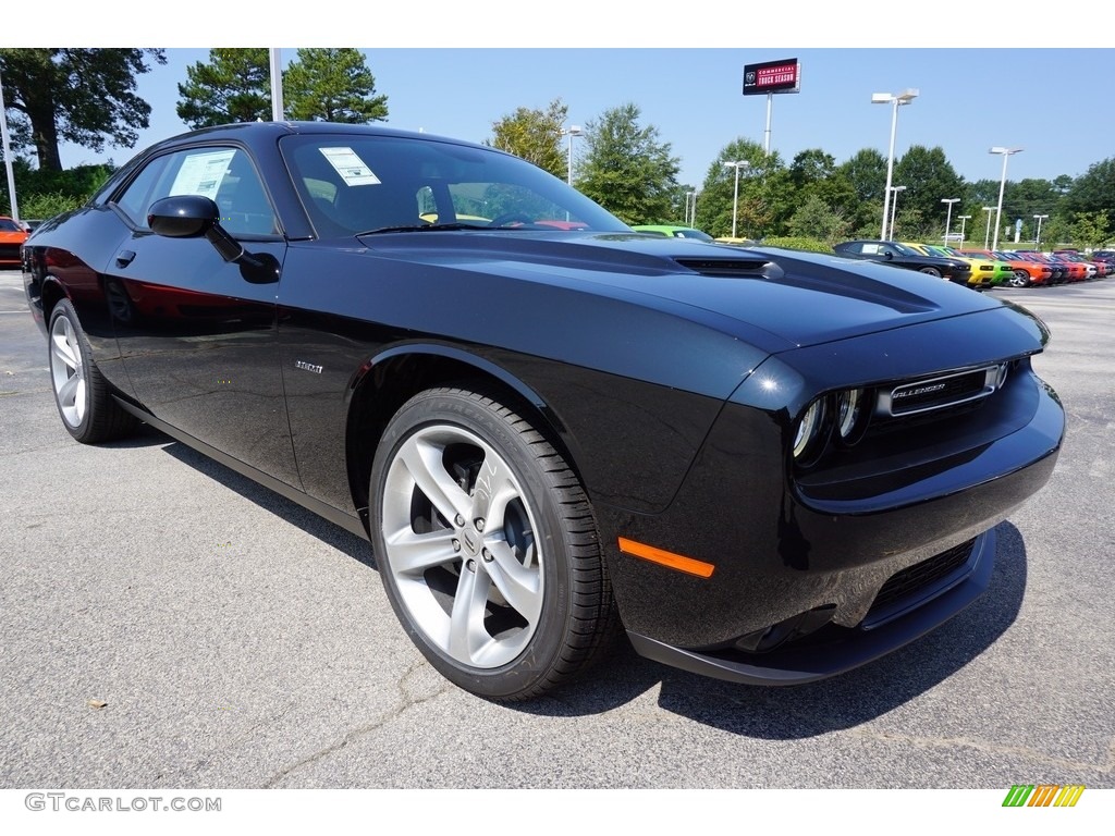 Pitch Black 2018 Dodge Challenger R/T Exterior Photo #122573901