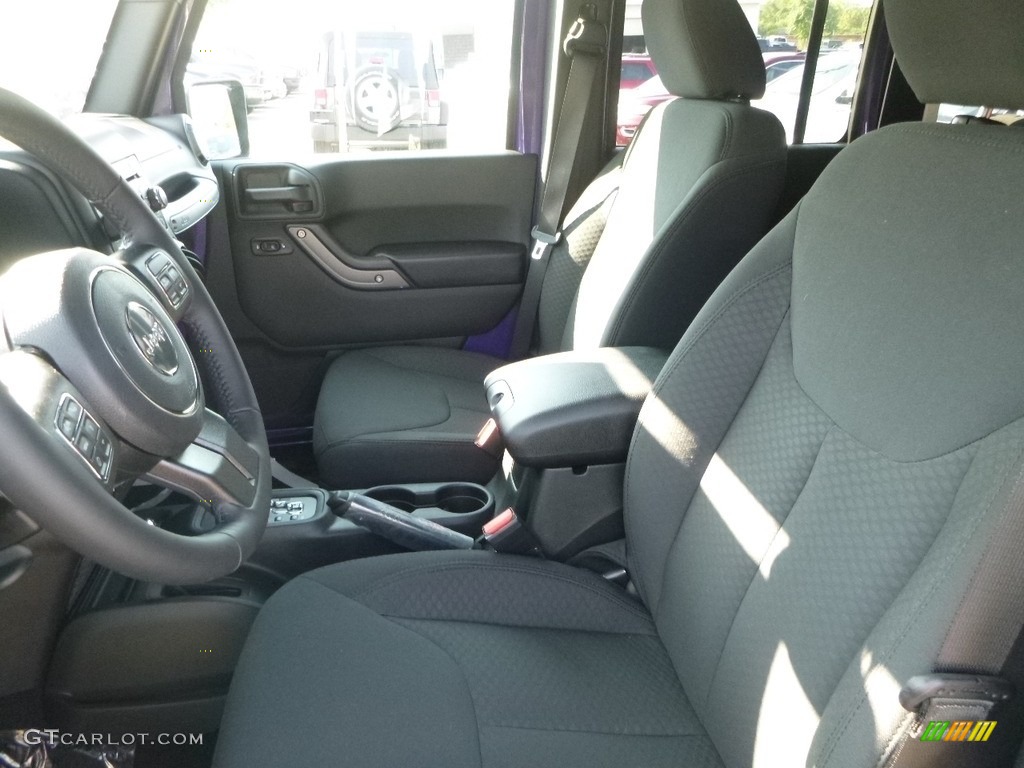 2017 Wrangler Unlimited Sport 4x4 - Extreme Purple / Black photo #14