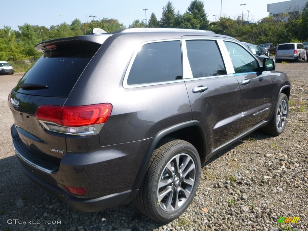 2018 Grand Cherokee Limited 4x4 - Granite Crystal Metallic / Black photo #5