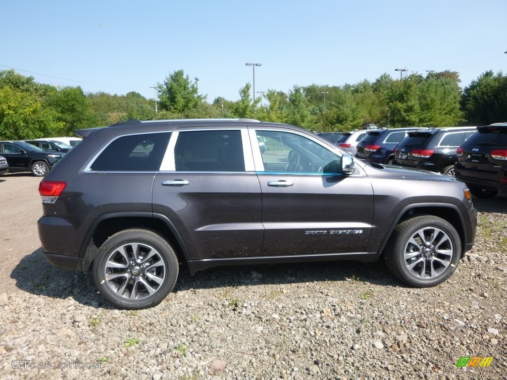 2018 Grand Cherokee Limited 4x4 - Granite Crystal Metallic / Black photo #6