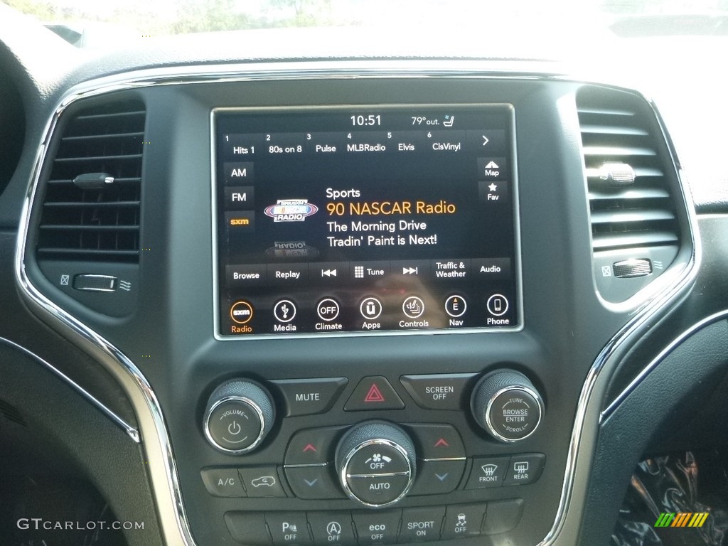 2018 Grand Cherokee Limited 4x4 - Granite Crystal Metallic / Black photo #16
