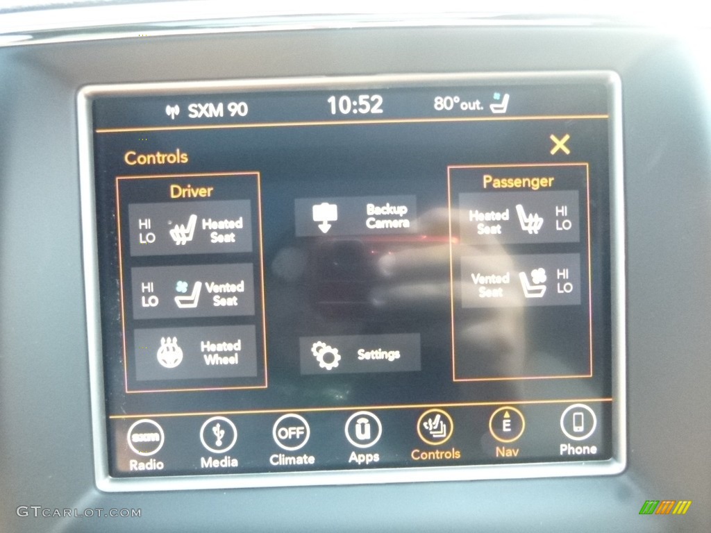 2018 Grand Cherokee Limited 4x4 - Granite Crystal Metallic / Black photo #18