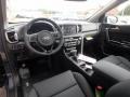  2018 Sportage EX AWD Black Interior