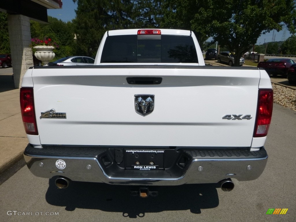 2014 1500 SLT Quad Cab 4x4 - Bright White / Black/Diesel Gray photo #8