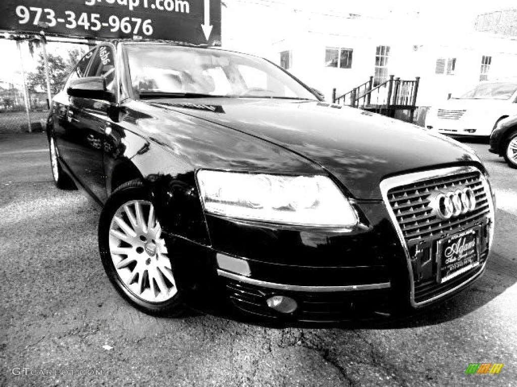2006 A6 3.2 quattro Sedan - Cambridge Green Pearl / Beige photo #1