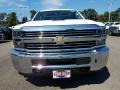 2018 Summit White Chevrolet Silverado 2500HD Work Truck Double Cab 4x4  photo #2