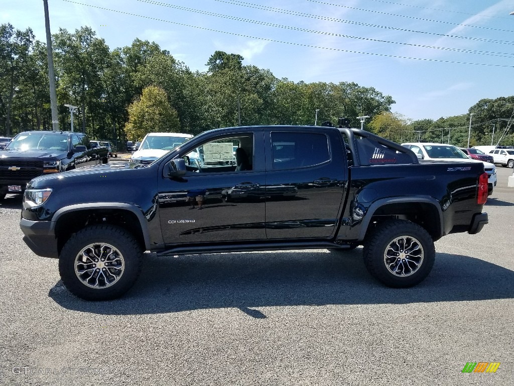 Black 2018 Chevrolet Colorado ZR2 Crew Cab 4x4 Exterior Photo #122581617
