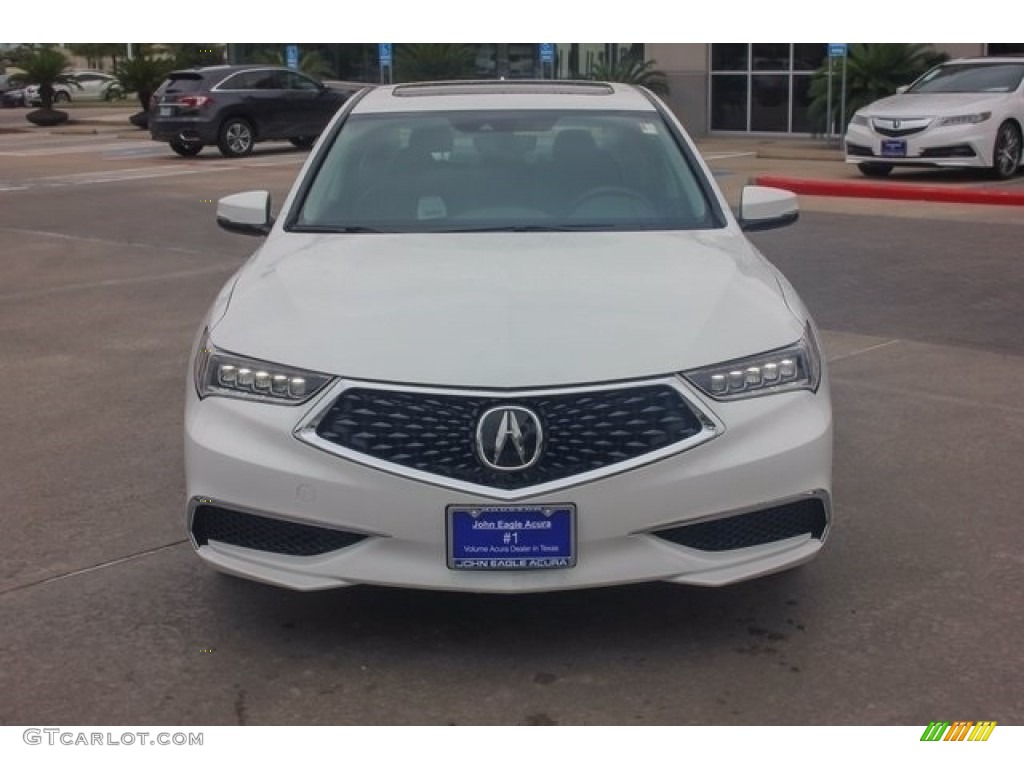 2018 TLX V6 Sedan - Bellanova White Pearl / Ebony photo #2