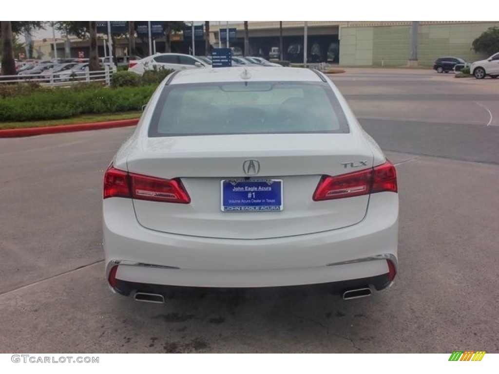 2018 TLX V6 Sedan - Bellanova White Pearl / Ebony photo #6