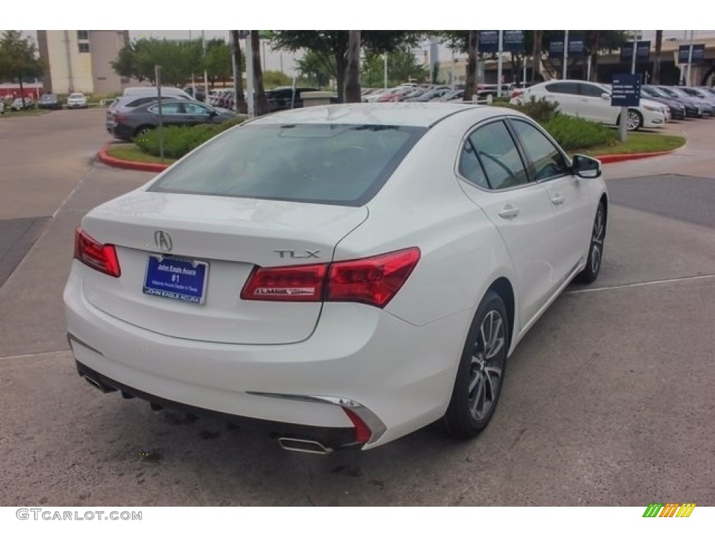 2018 TLX V6 Sedan - Bellanova White Pearl / Ebony photo #7