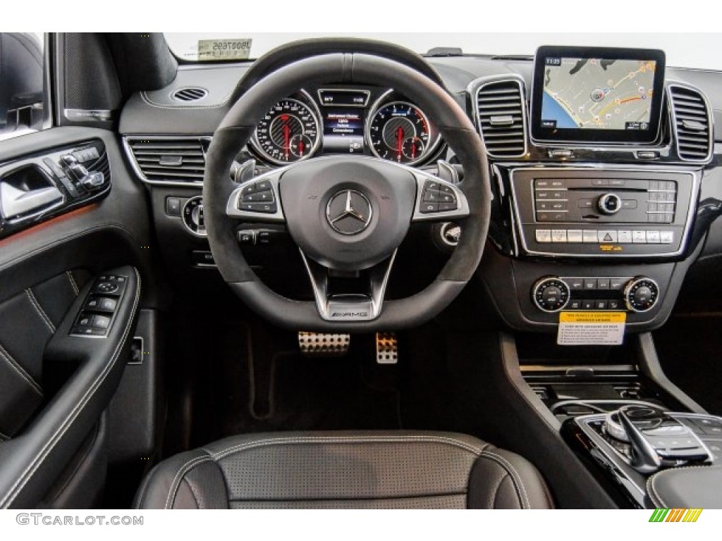 2018 Mercedes-Benz GLE 63 AMG Black Dashboard Photo #122582313