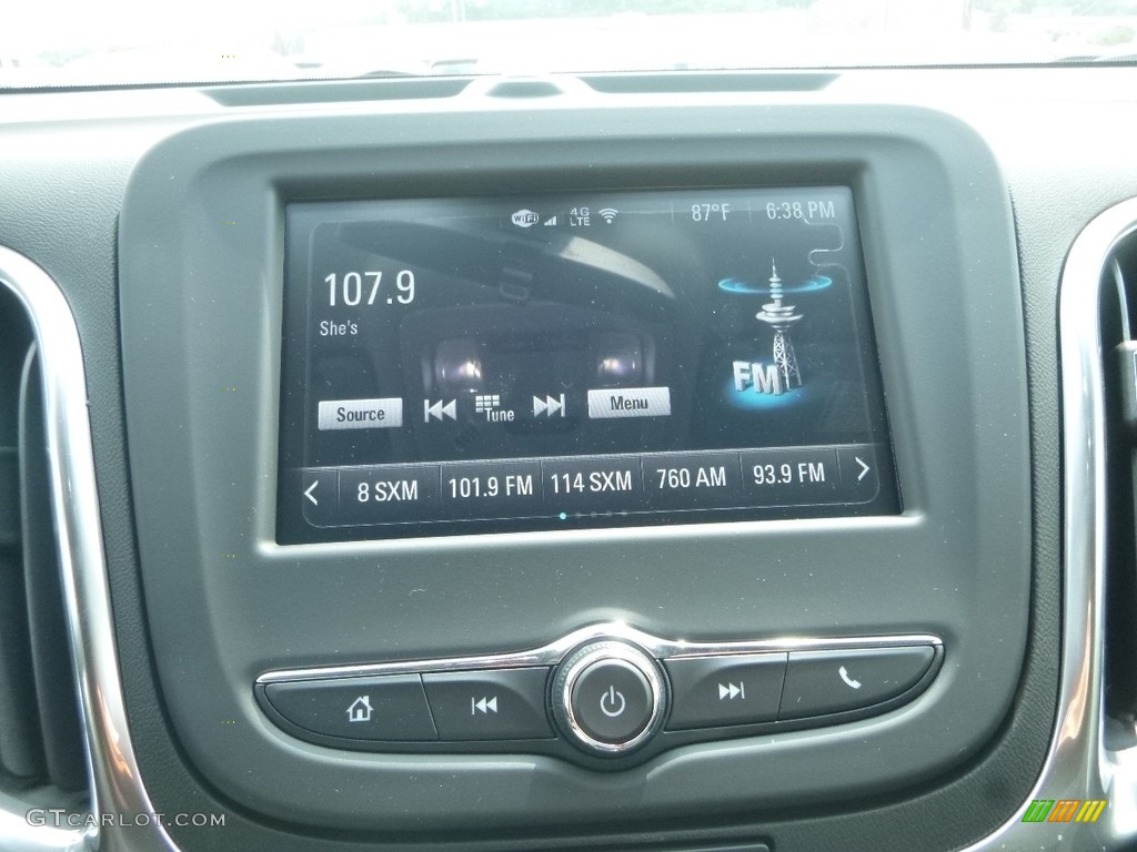 2018 Equinox LT AWD - Pepperdust Metallic / Jet Black photo #17