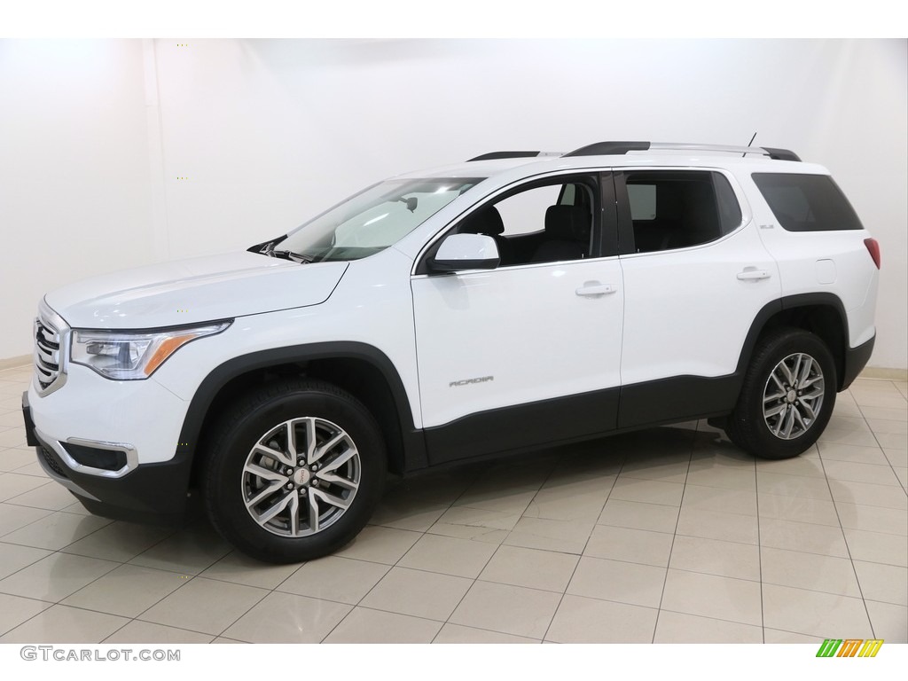 Summit White 2017 GMC Acadia SLE AWD Exterior Photo #122584453
