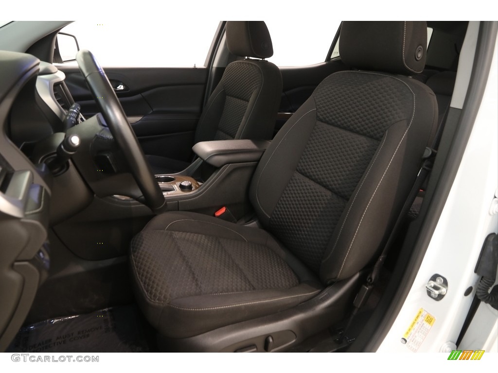 Jet Black Interior 2017 GMC Acadia SLE AWD Photo #122584495