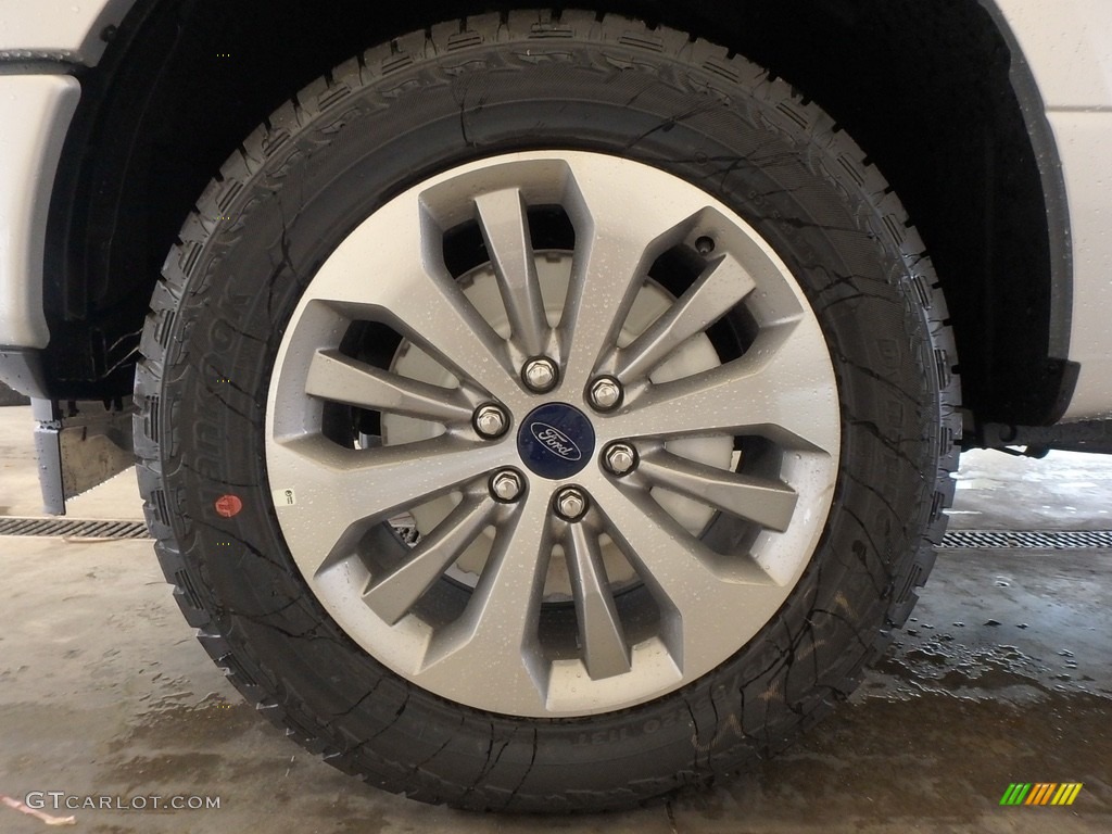 2018 F150 XL SuperCab 4x4 - Ingot Silver / Black photo #5