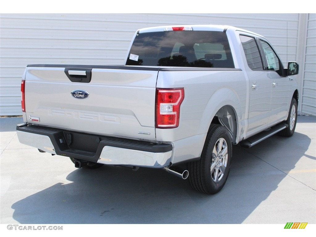 2018 F150 XLT SuperCrew - Ingot Silver / Earth Gray photo #9