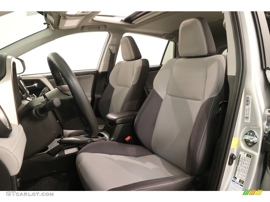 2015 RAV4 XLE - Classic Silver Metallic / Ash photo #7