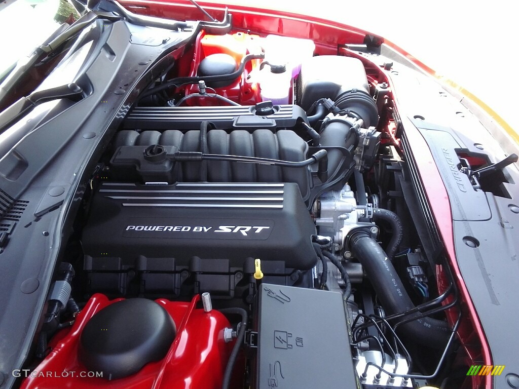 2018 Dodge Charger R/T Scat Pack 392 SRT 6.4 Liter HEMI OHV 16-Valve VVT MDS V8 Engine Photo #122588554