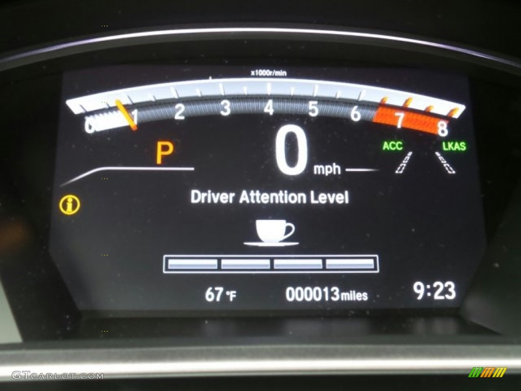2017 CR-V EX-L AWD - Dark Olive Metallic / Black photo #17