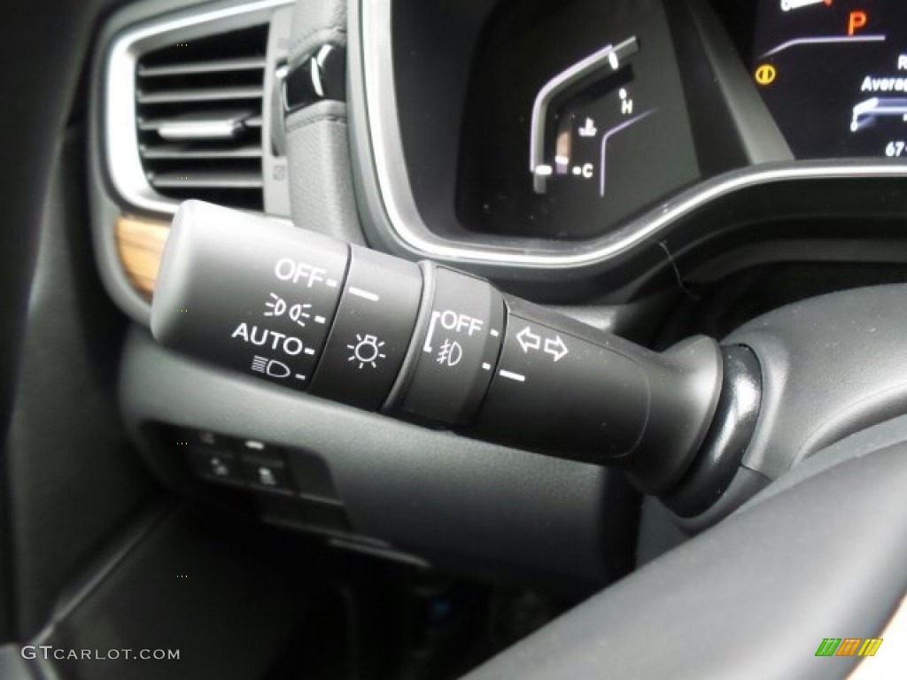 2017 CR-V EX-L AWD - Dark Olive Metallic / Black photo #21