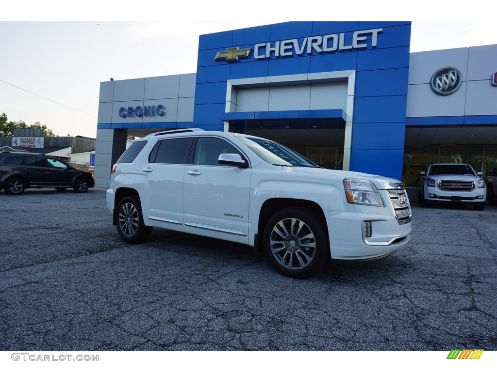 2017 Terrain Denali - Summit White / Light Titanium photo #1