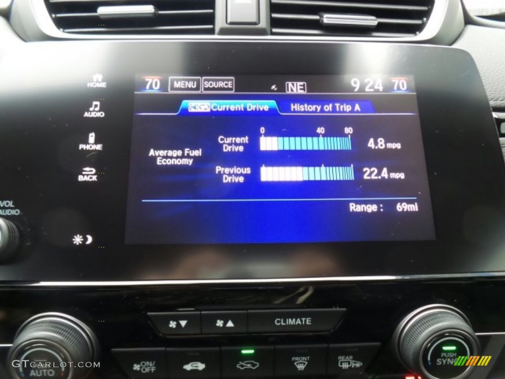 2017 CR-V EX-L AWD - Dark Olive Metallic / Black photo #26