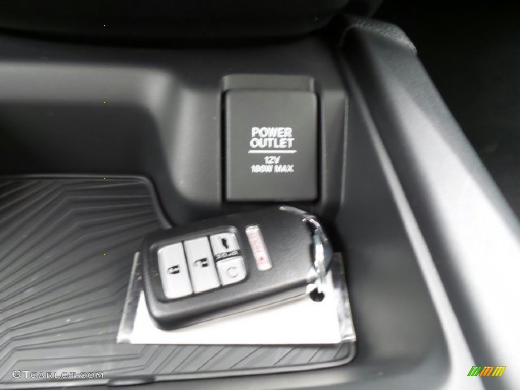 2017 CR-V EX-L AWD - Dark Olive Metallic / Black photo #28
