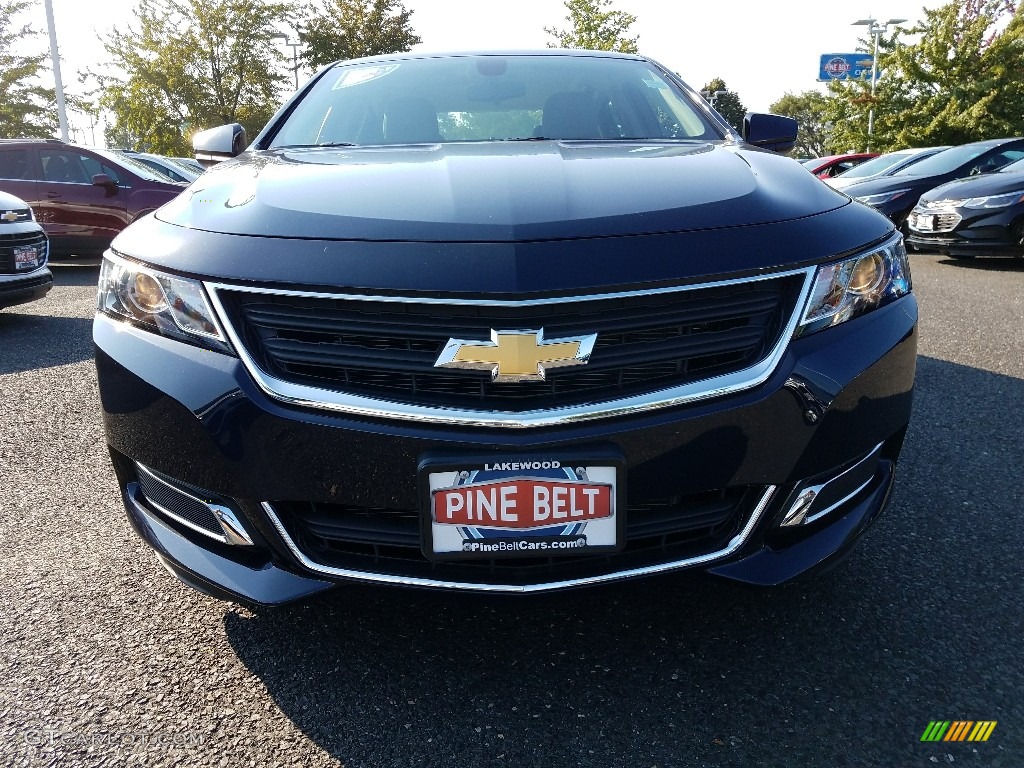 2018 Impala LS - Blue Velvet Metallic / Jet Black/Dark Titanium photo #2