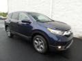 2017 Obsidian Blue Pearl Honda CR-V EX-L AWD  photo #1