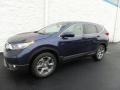 2017 Obsidian Blue Pearl Honda CR-V EX-L AWD  photo #5