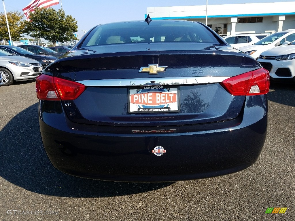 2018 Impala LS - Blue Velvet Metallic / Jet Black/Dark Titanium photo #5