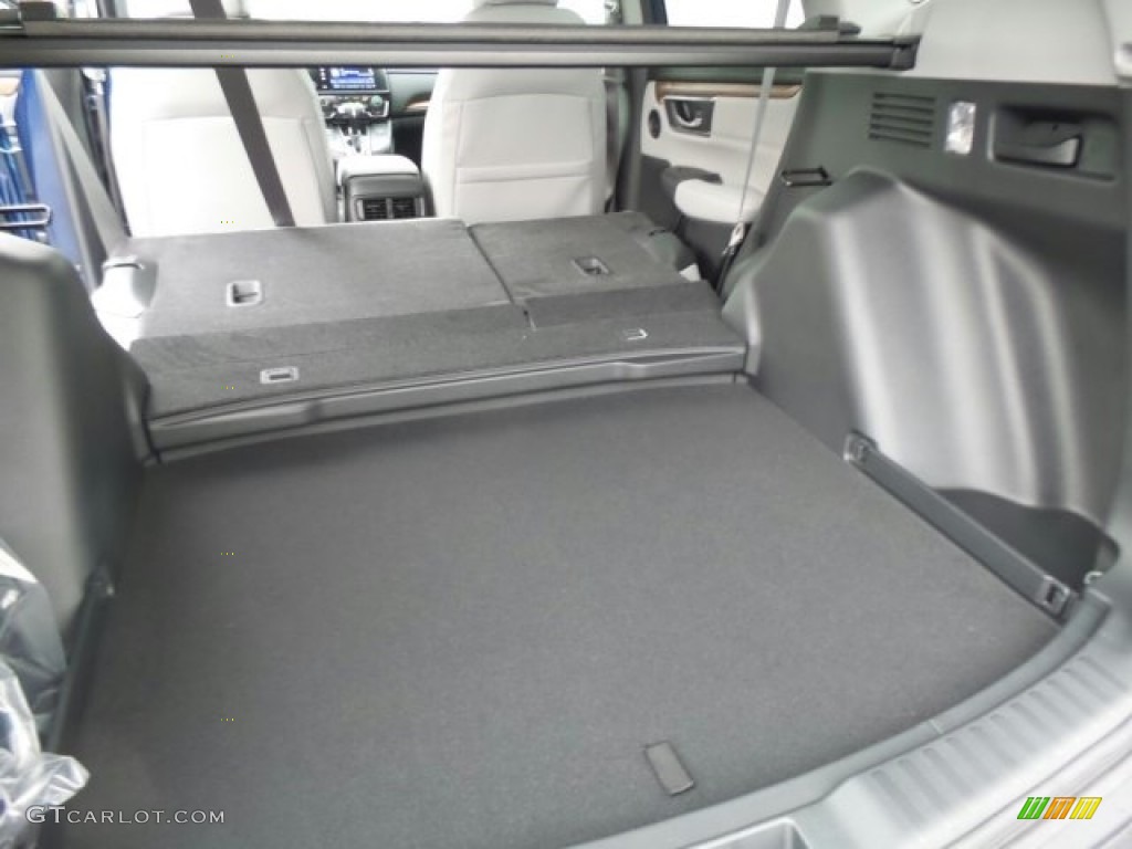 2017 CR-V EX-L AWD - Obsidian Blue Pearl / Gray photo #12